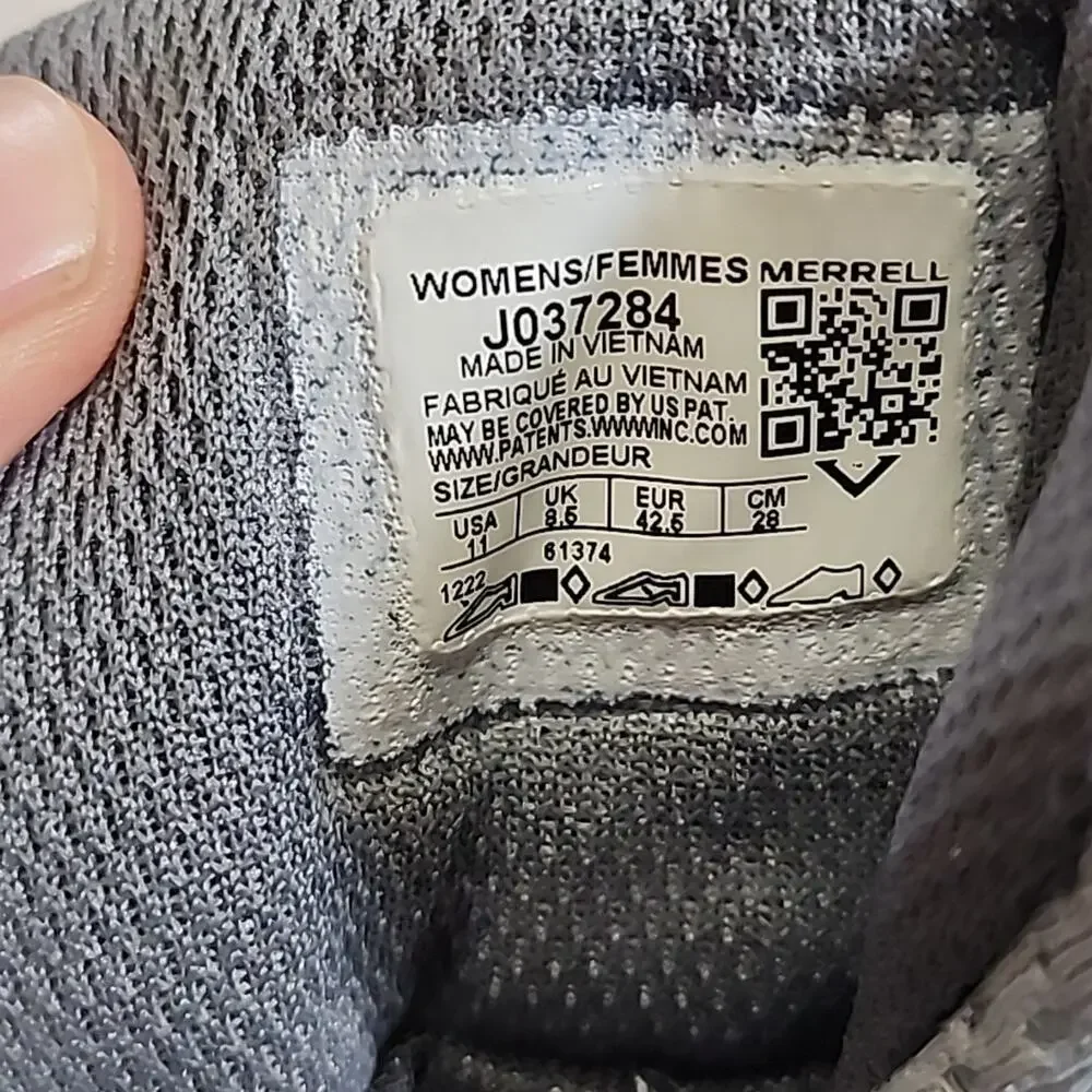 Merrell Hiking Boots Women's 11 Gray Siren 4 Mid Goretex New